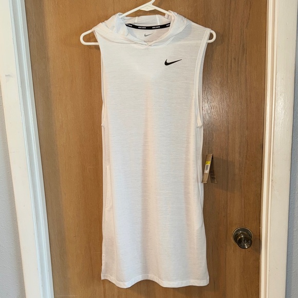 Nike Other - NWT Nike Women's White Swim Hooded Cover-Up